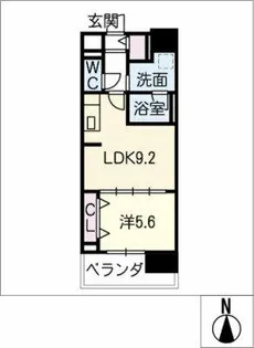 CASA94【9階】の間取り