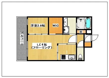 リアンレガーロ井尻ステーションII【2階】の間取り