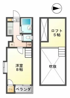 ファミール・エス【2階】の間取り
