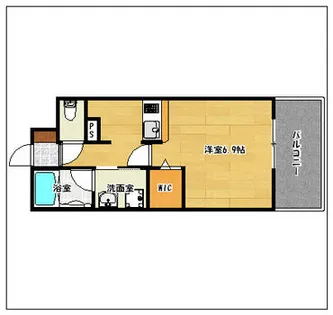 エンクレスト舞鶴II【14階】の間取り