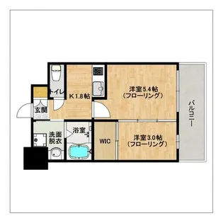 エンクレスト博多駅前ART【14階】の間取り