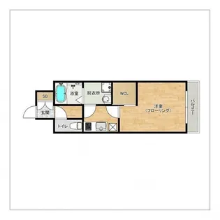 エンクレスト博多駅東【2階】の間取り