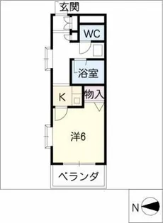 メゾン・ド・上社【2階】の間取り