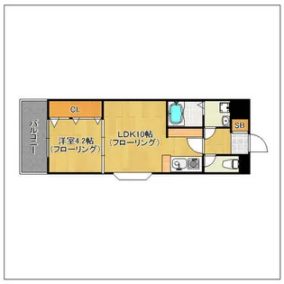 ブライトンヒルズ【4階】の間取り