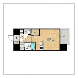 プライムアーバン薬院南【8階】の間取り