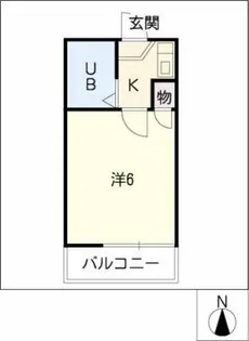レオパレス有松第4【2階】の間取り