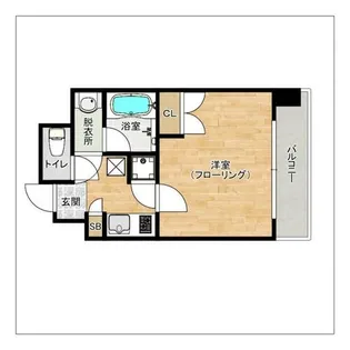 エンクレスト白金【7階】の間取り