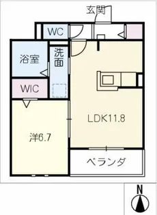 2nd Pura-T【1階】の間取り