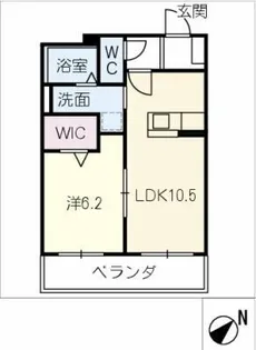 YOKOTOMO【2階】の間取り