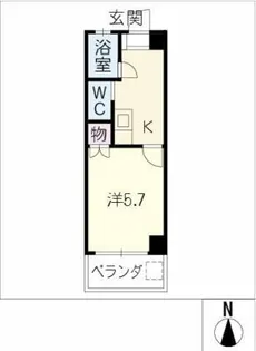 サンビレッジ【2階】の間取り