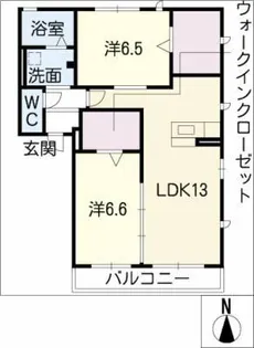 marjoram B【1階】の間取り