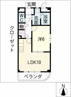 アリエル【2階】の間取り