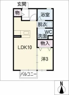 スプランドゥール【2階】の間取り
