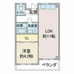 肥後ビル【3階】の間取り