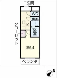 SkyCourtPremier【1階】の間取り