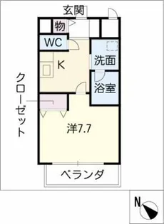 koshido FLAT【4階】の間取り