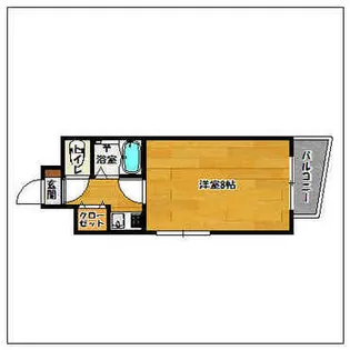 ソレアード赤坂【3階】の間取り