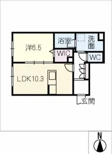 ALNEST【1階】の間取り