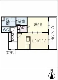 ALNEST【2階】の間取り