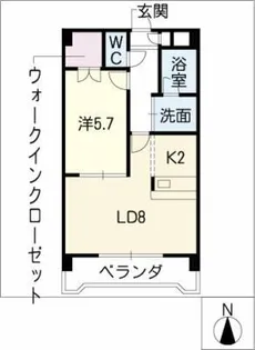 レジェンド21【2階】の間取り
