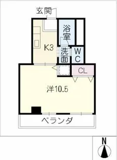 富士和ビル【5階】の間取り