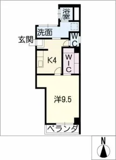 富士和ビル【6階】の間取り