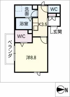 ネオ カーサ【3階】の間取り