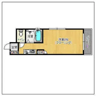 ロマネスク平尾第3【5階】の間取り