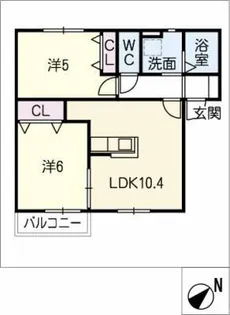 One’s Place【1階】の間取り