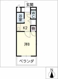 シャルム36【4階】の間取り