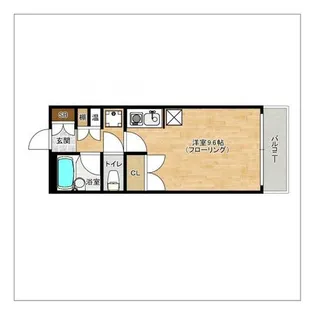 プラザTOWA【209号室】の間取り