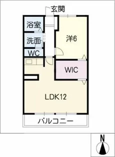 ファミーユⅠ【2階】の間取り
