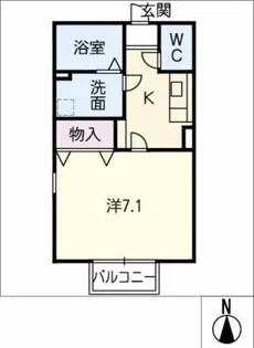 ロザンジュ【2階】の間取り