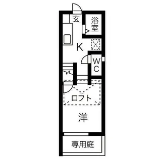 隠れ家【1階】の間取り