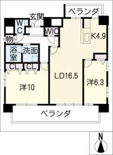 ザ・ラビラージ【2階】の間取り