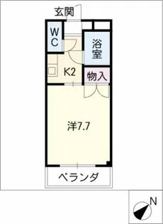 グランロード【2階】の間取り