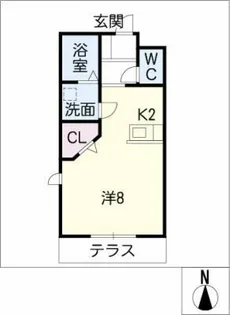 SNK【1階】の間取り