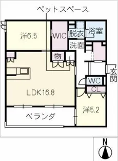 Verde Tierra【1階】の間取り