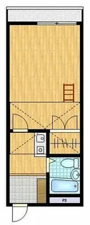 ユトリロ平川本町【208号室】の間取り