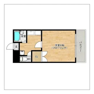 シバタビルディング【306号室】の間取り