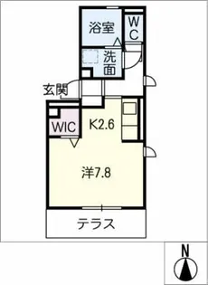 ナチュール【1階】の間取り