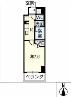 meLiV刈谷【7階】の間取り