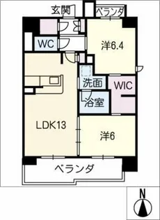 Mio・Aster【10階】の間取り