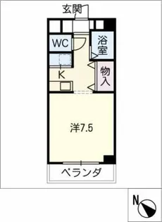 マルベリーヒル川名山【4階】の間取り