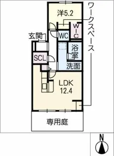 パークプレイス【1階】の間取り