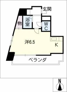 サンパーク丸の内【4階】の間取り