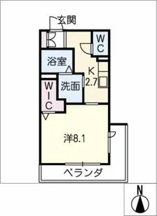 LYRIC池下【2階】の間取り