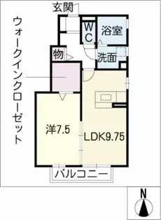 ルナピエナ【1階】の間取り