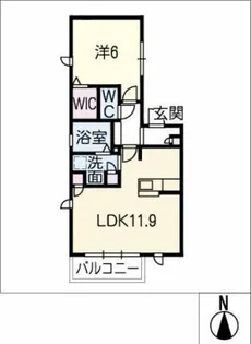 Maison collina【2階】の間取り