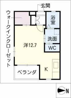 メゾンド銀乃杜Ⅱ【3階】の間取り
